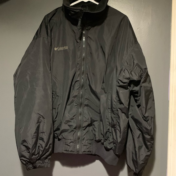 Columbia Squall Jacket Mens Large Black SKI - Picture 1 of 6